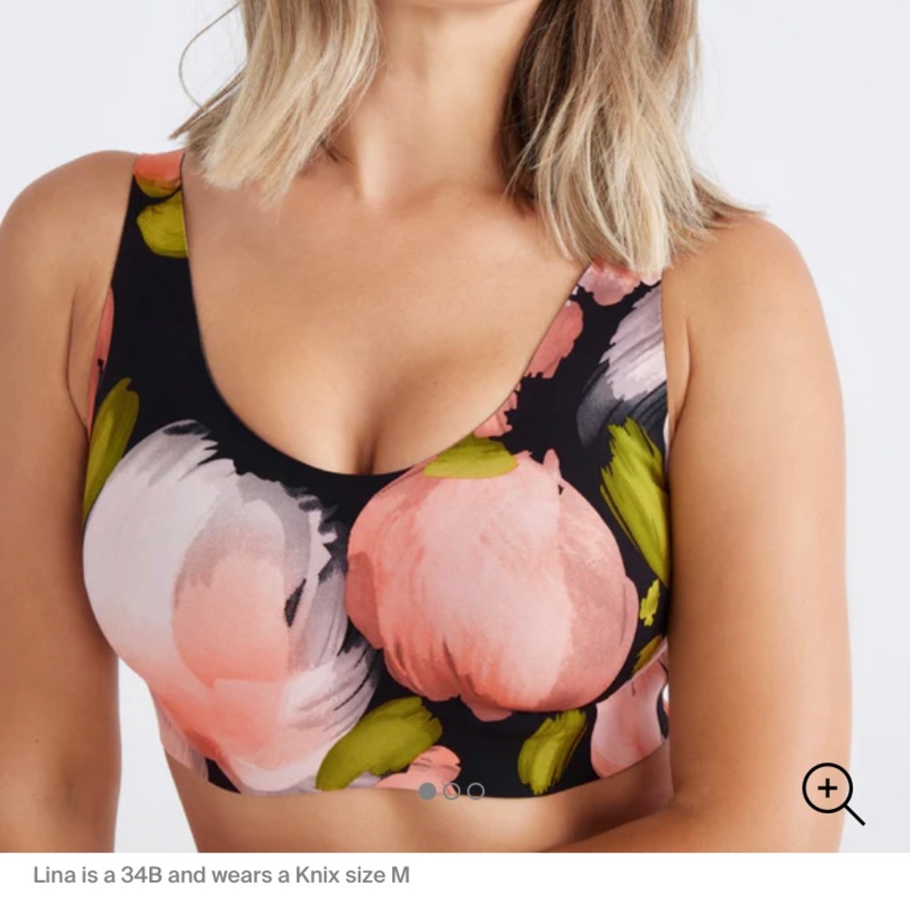 Knix Flora Splendor LuxeLift Pullover Bra XXL+